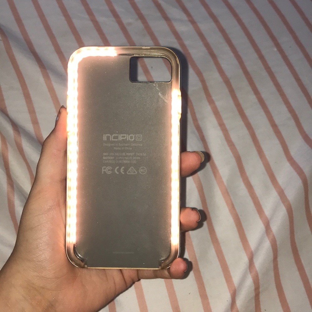 iPhone 6/7 ring light phone case